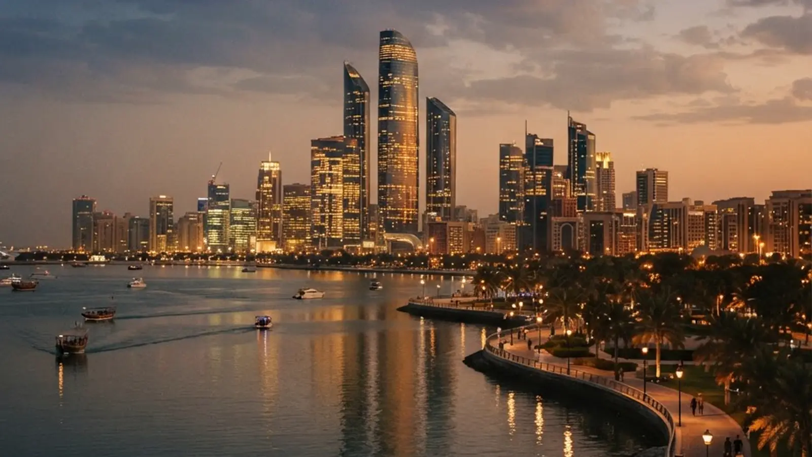 Abu Dhabi corniche skyline, spa business for sale in Abu Dhabi